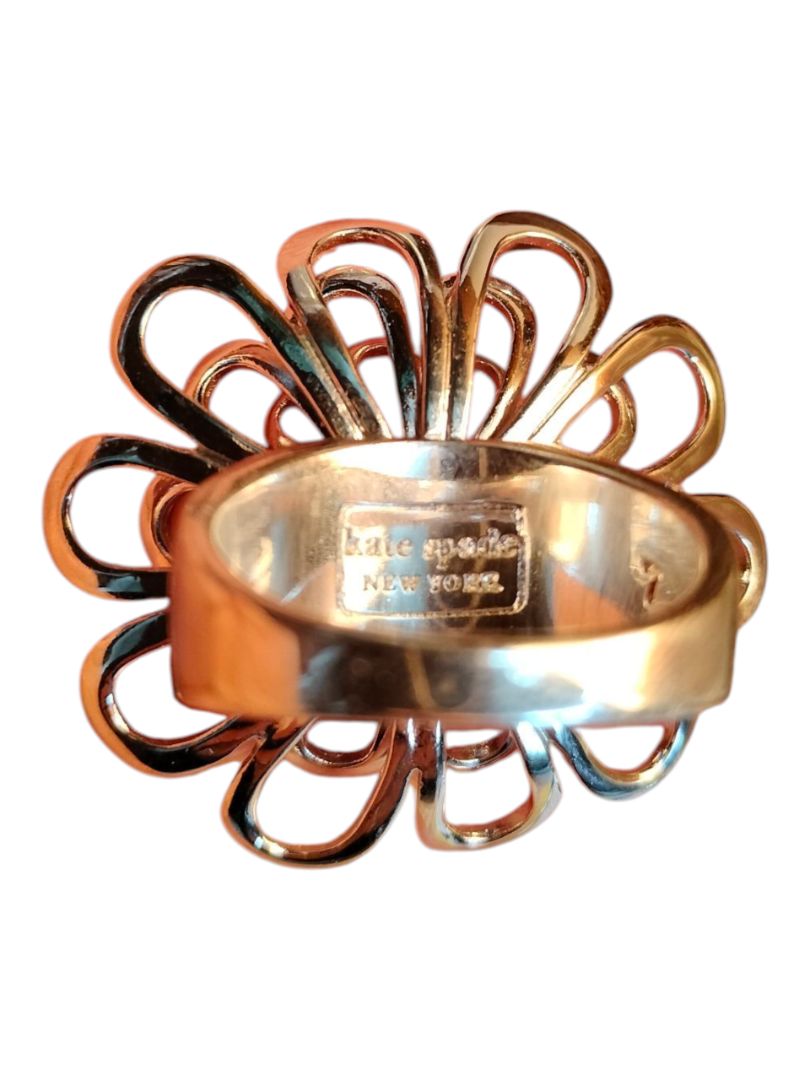Kate Spade New York | Silver Jewellery | Size Oops a Daisy ring Size 7