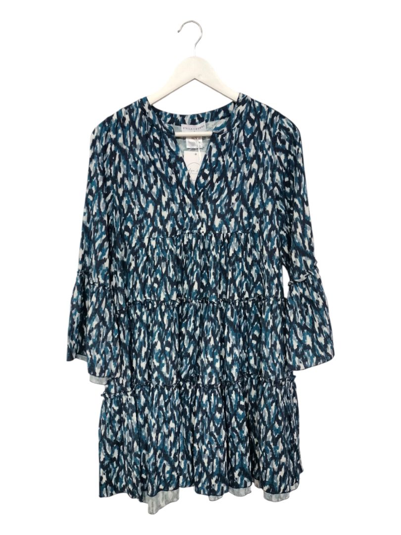 Stella + Gemma | Blue/White Dress | Size 8
