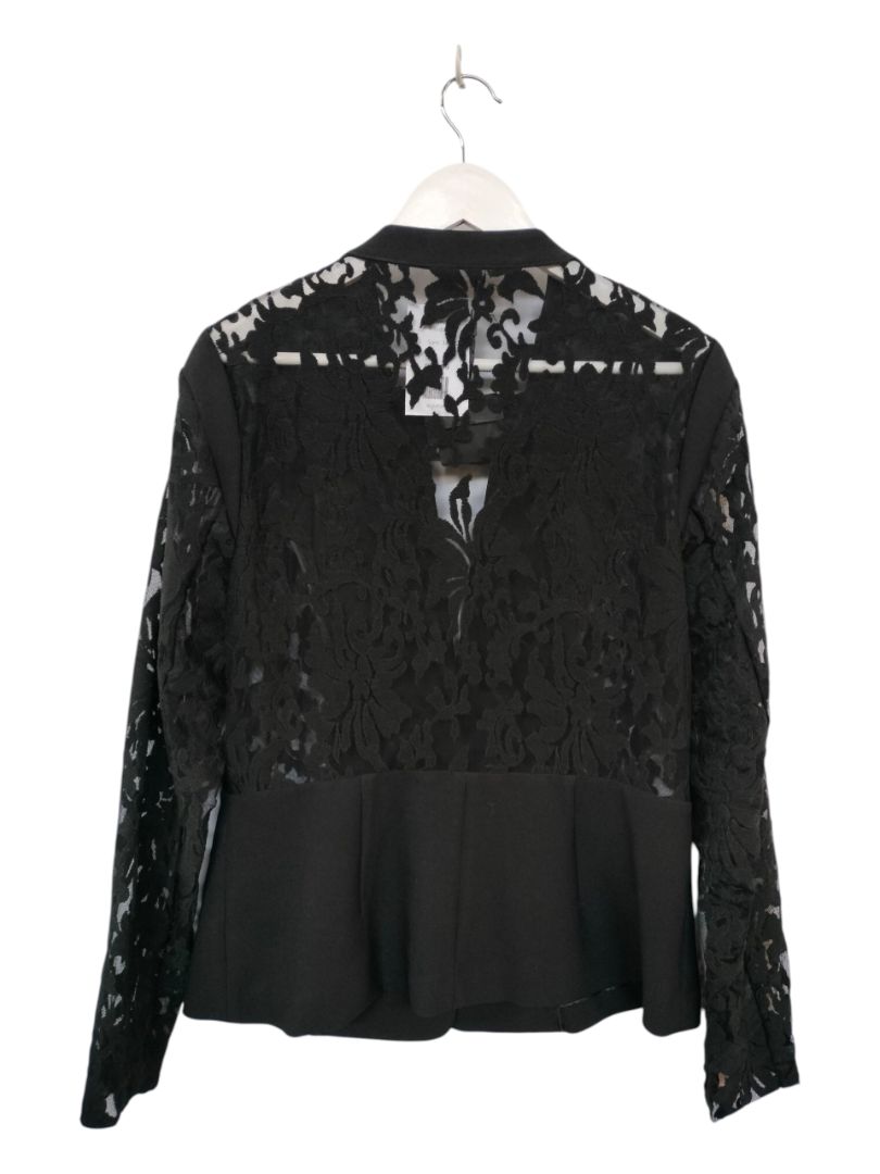 Basque | Black Blazer | Size 14