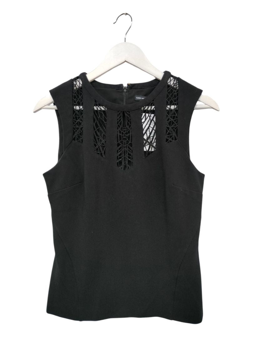 Karen Millen | Black Top | Size 12