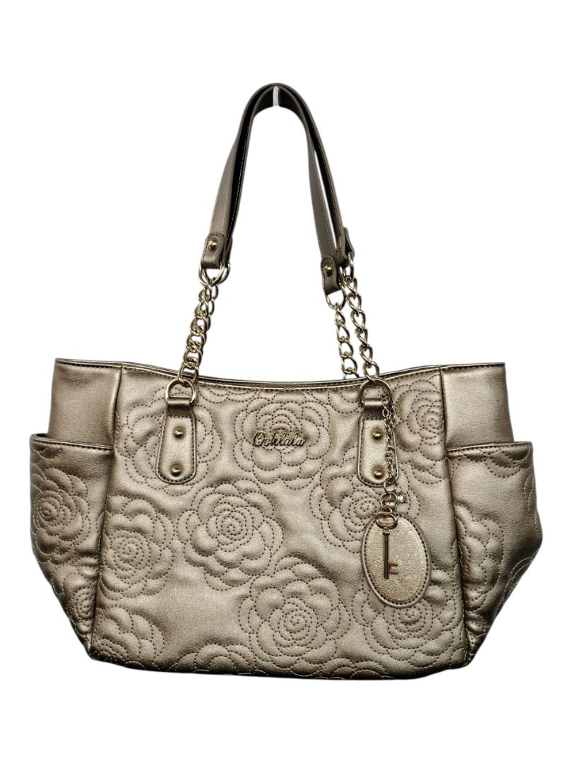 Ooh La La | Metalic Gold Handbag | Size