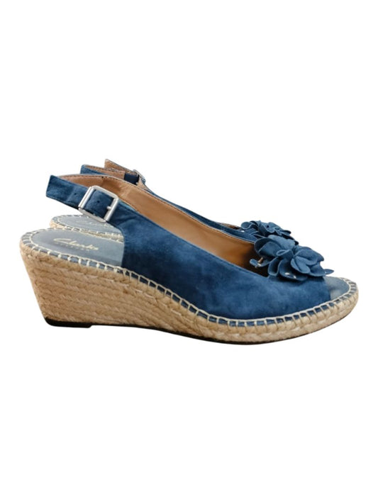 Clarks | Navy Shoes | Size 41