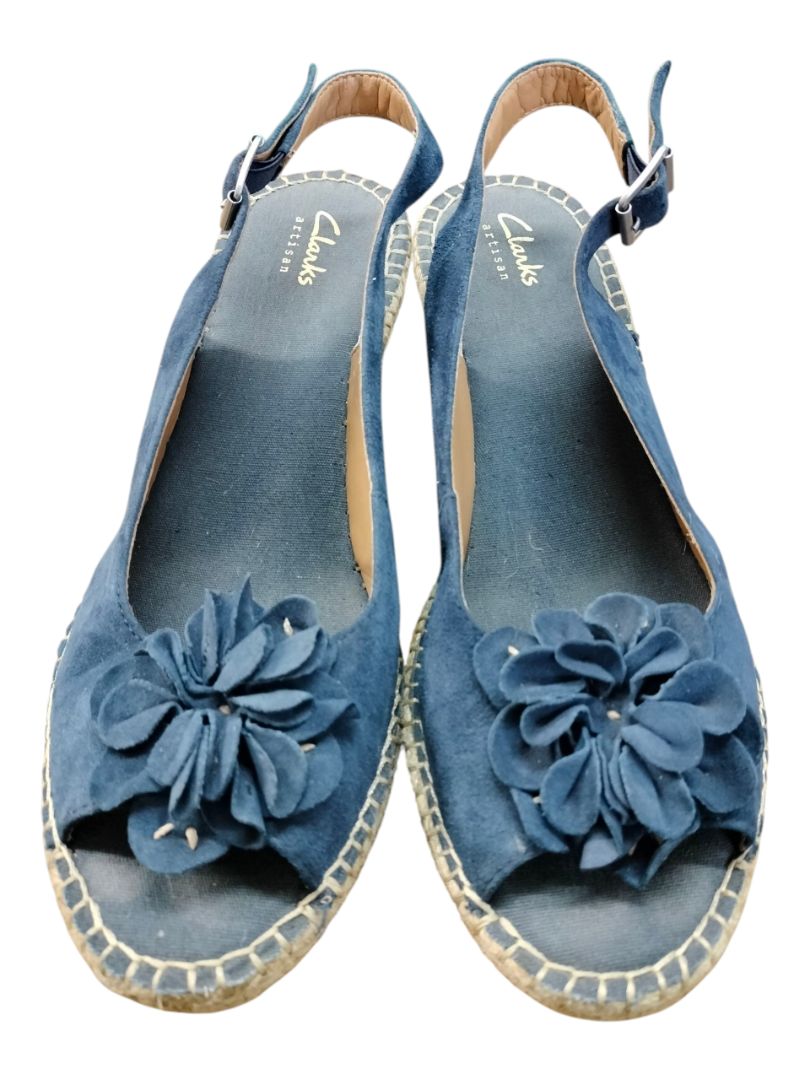 Clarks | Navy Shoes | Size 41