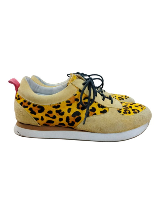 Minx | yellow leopard Shoes | Size 36
