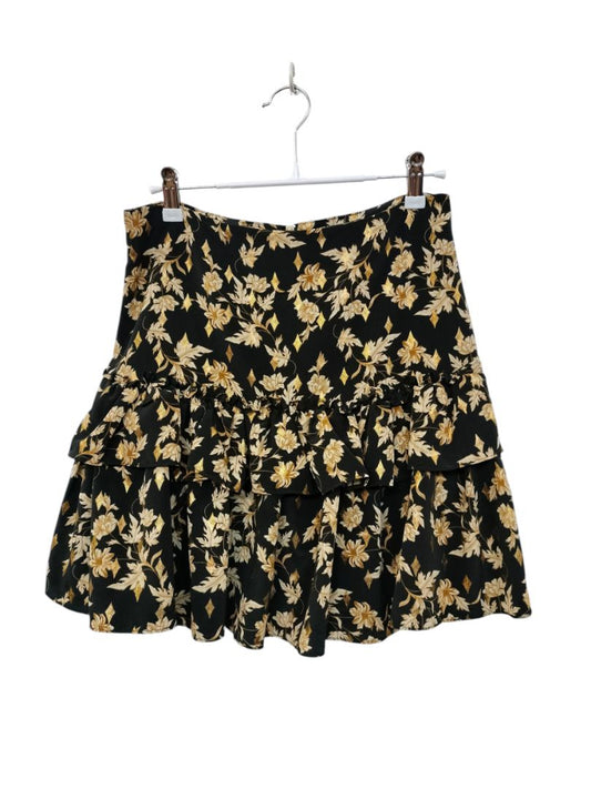 Augustine | Black/Gold Skirt | Size XS