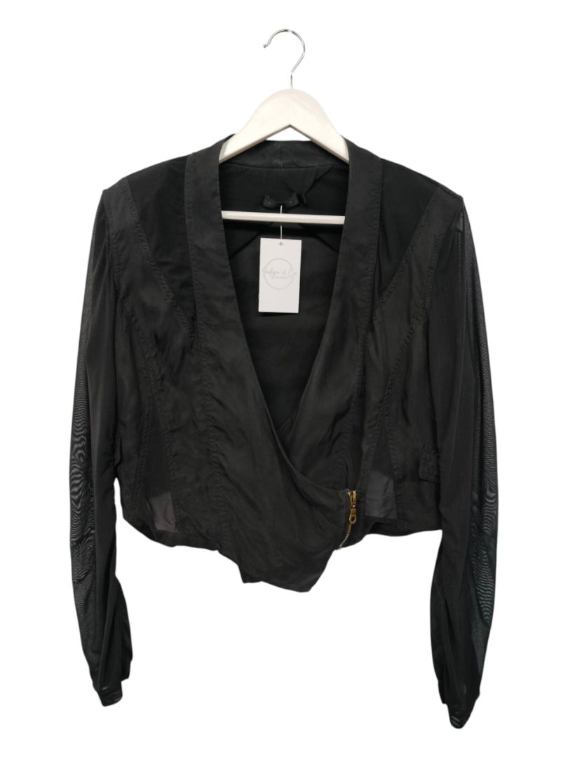 Zafina | Black Cardigan | Size 16