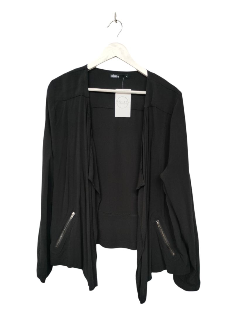Gloss | Black Jersey | Size 16