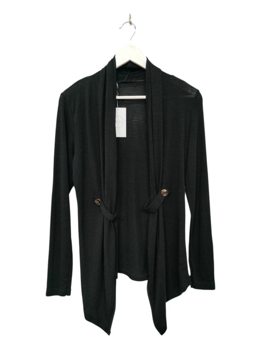 Bay Road Merino | Black Jersey | Size 8