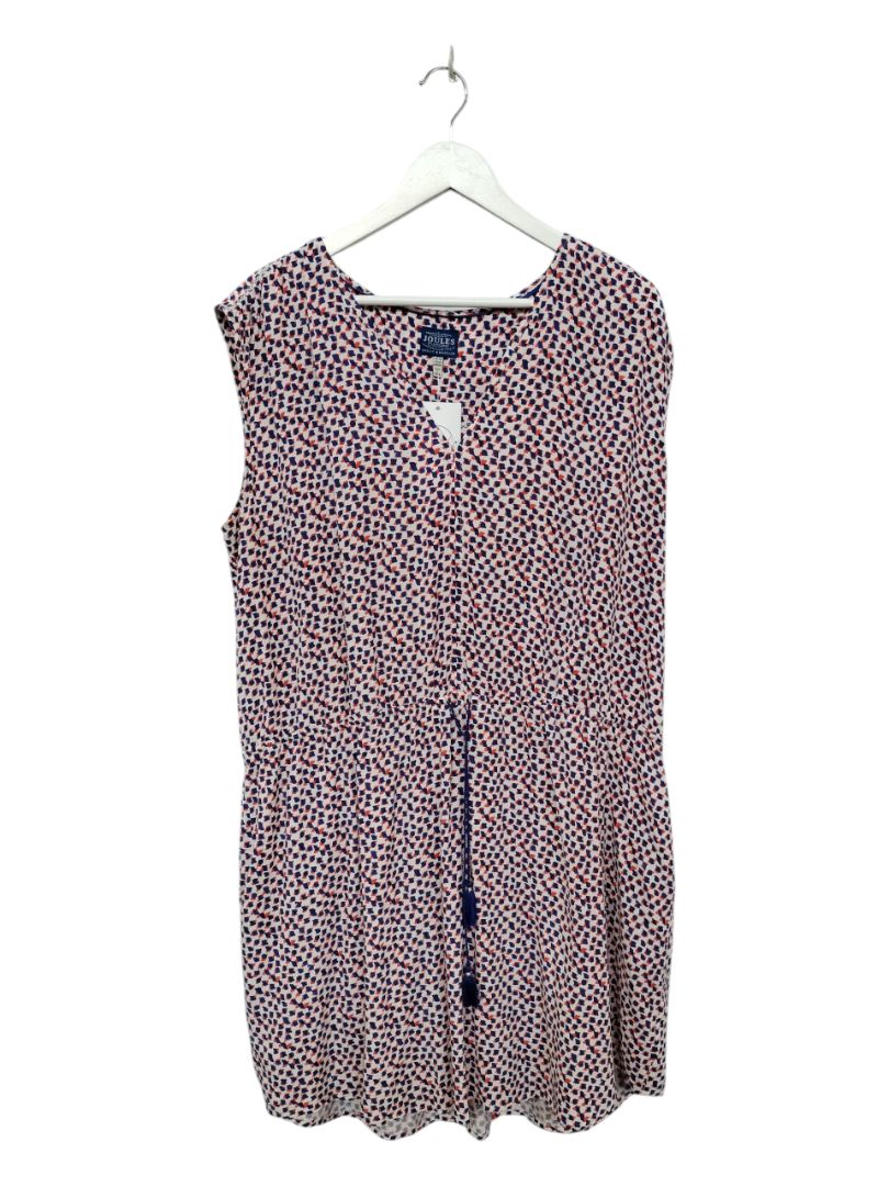 Joules Clothing | Blue Orange Pattern Dress | Size 20