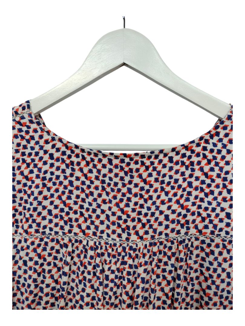 Joules Clothing | Blue Orange Pattern Dress | Size 20