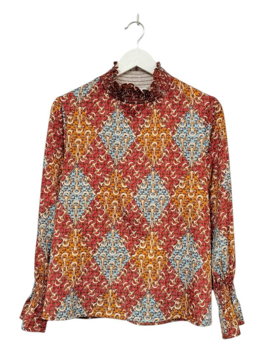 Tuesday Label | Multi Pattern Top | Size 8