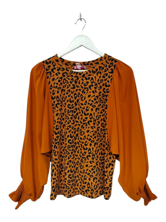 Charlo | Leopard Top | Size 6