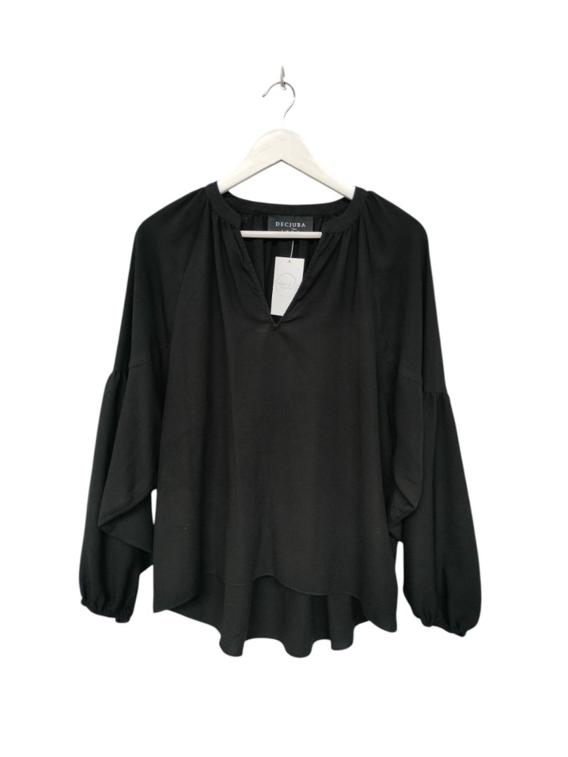 Decjuba | Black Top | Size 10