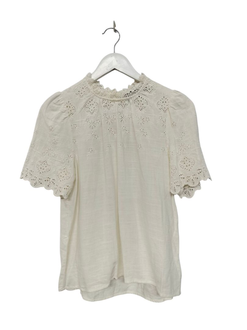 Decjuba | White Top | Size 8