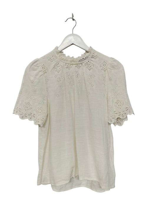 Decjuba | White Top | Size 8