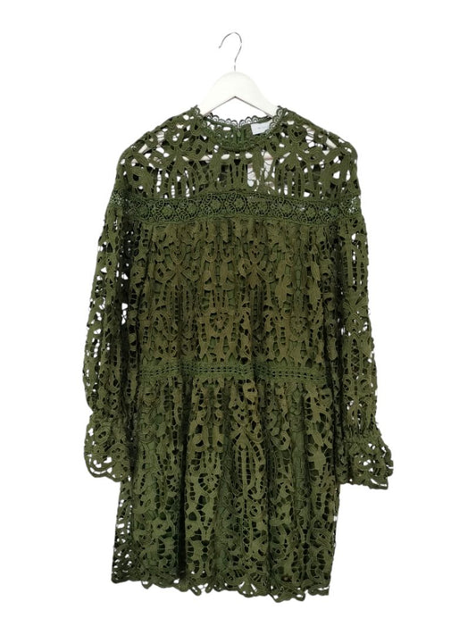 Witchery | Khaki Green Dress | Size 8