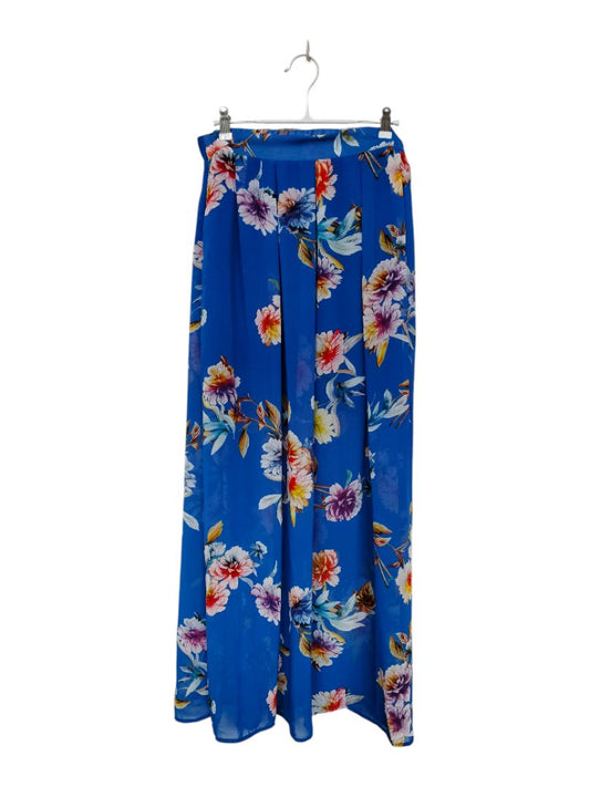 Augustine | Cobalt Blue with flowers Skirt | Size M