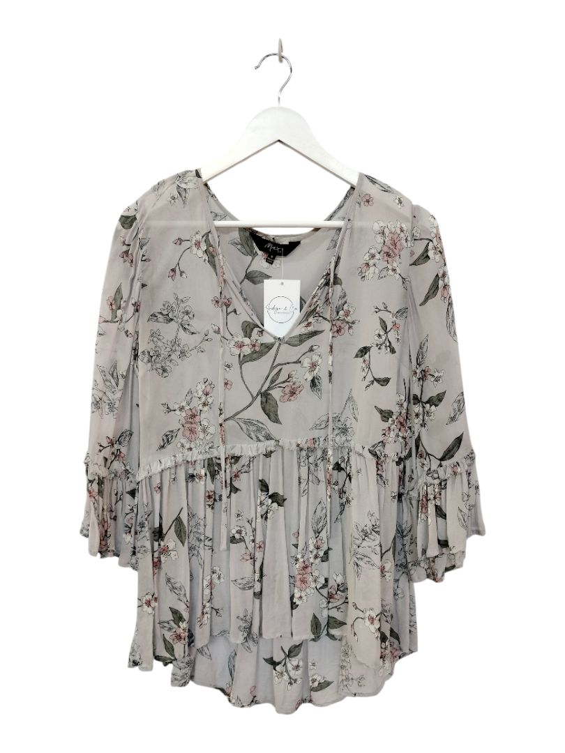 Max | Floral Top | Size 8