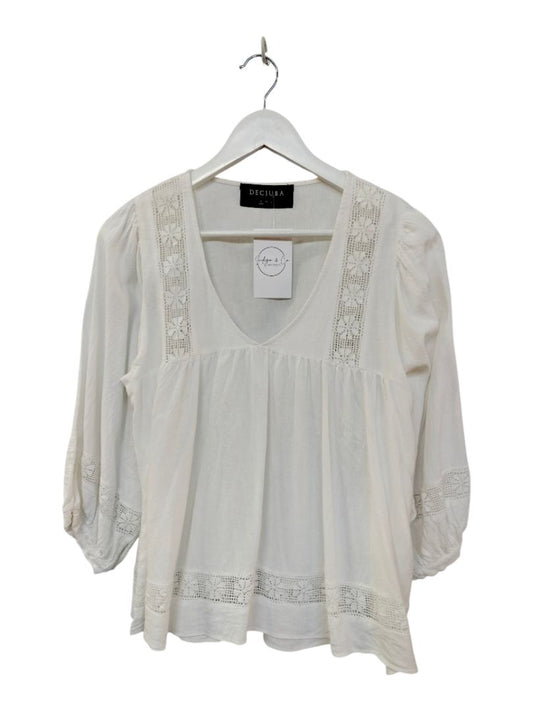 Decjuba | White Top | Size S