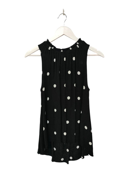 Decjuba | Black With Dots Top | Size S