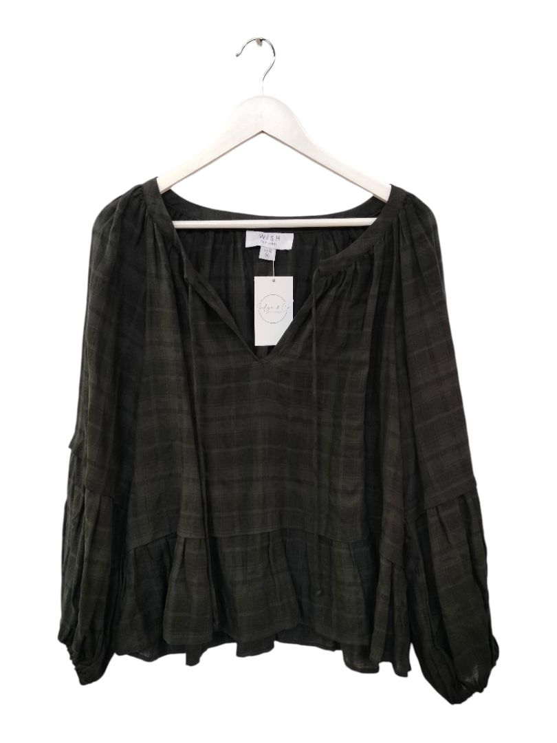 Wish The Label | Black Top | Size 12