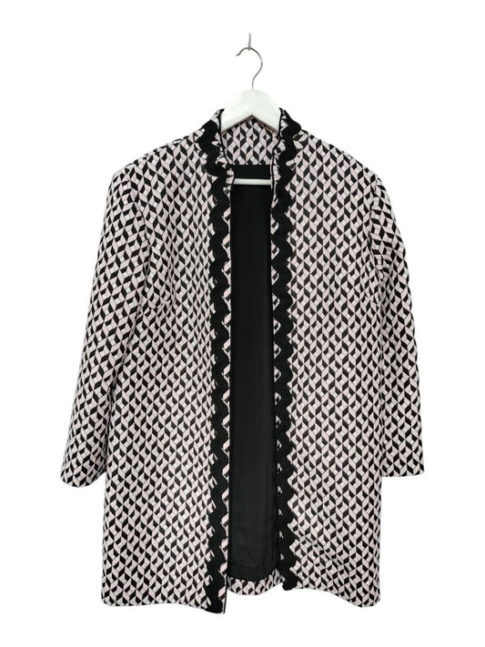 Handmade | Pink and Black Pattern Jacket | Size Approx L