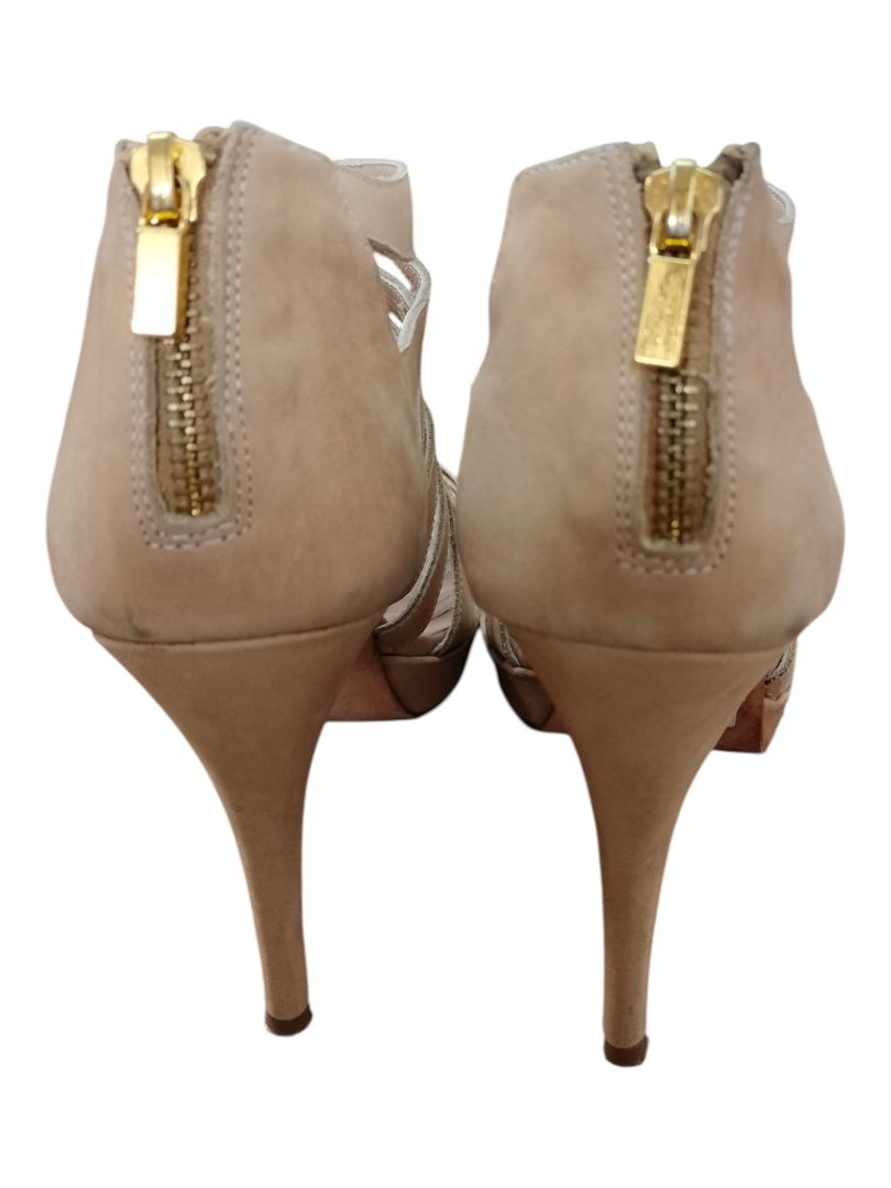 Mi Piaci | Beige Heels | Size 14