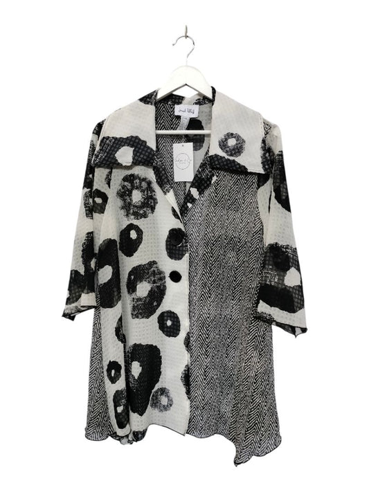 Joseph Ribkoff | Black/White Top | Size 12