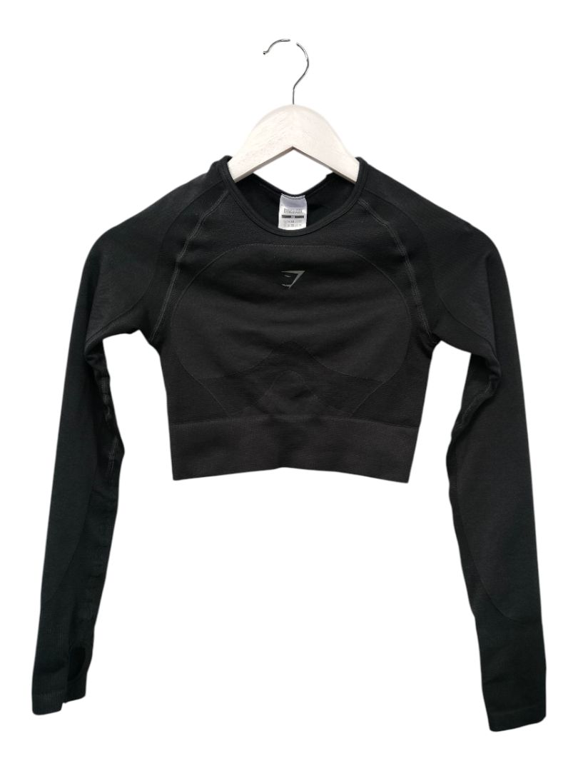 Gymshark | Black Top | Size XS