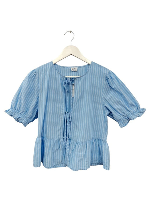 Cotton On | Blue/White Stripe Top | Size 8