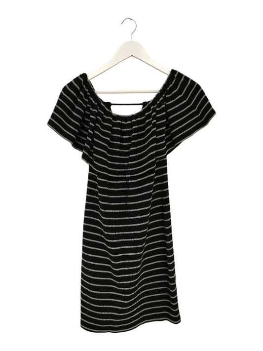 Seed Heritage | Black with white stripe Dress | Size XS