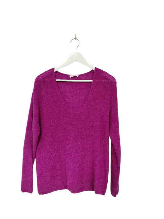 Whistle | Purple Cardigan | Size M