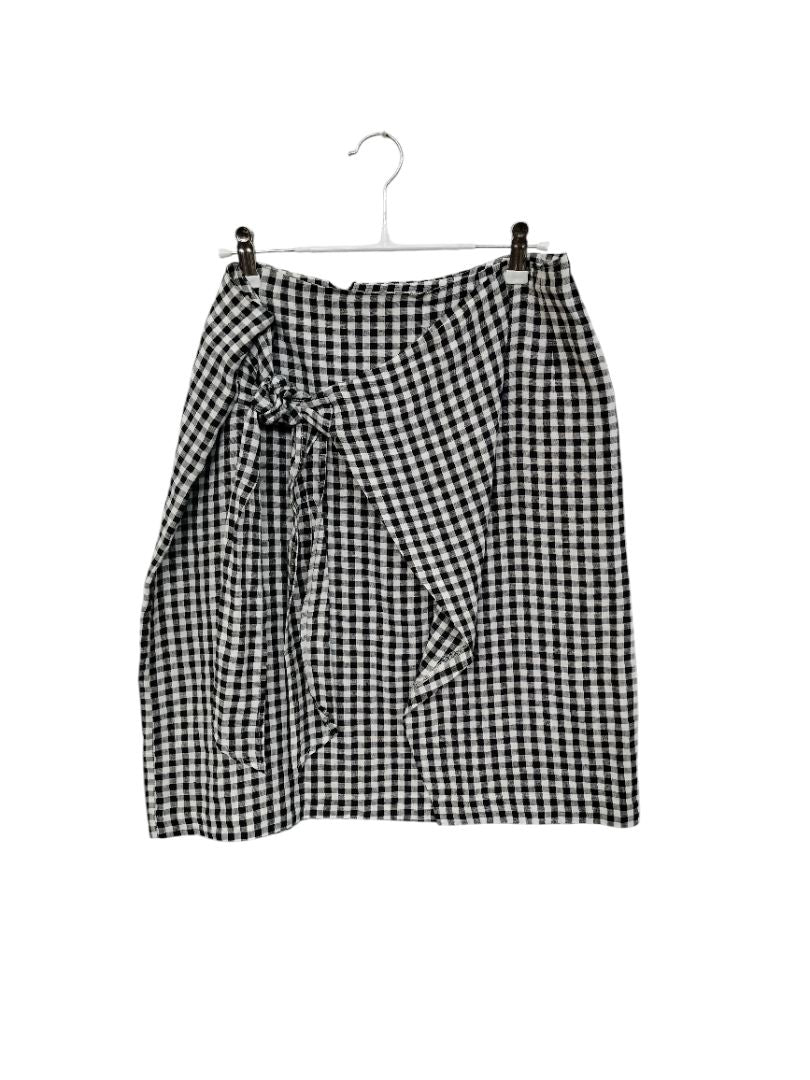 Zest | Check Skirt | Size 8