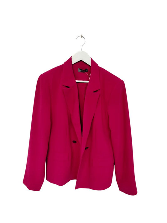 Jacqui-e | Pink Blazer | Size 14