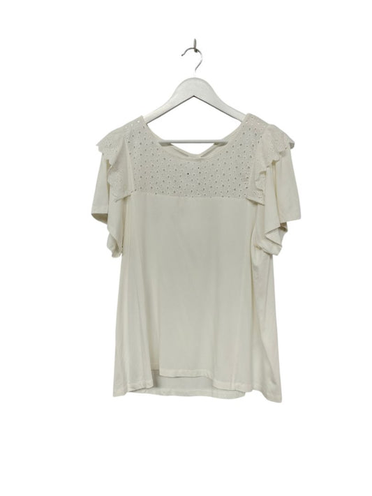 Shine On | White Top | Size 14