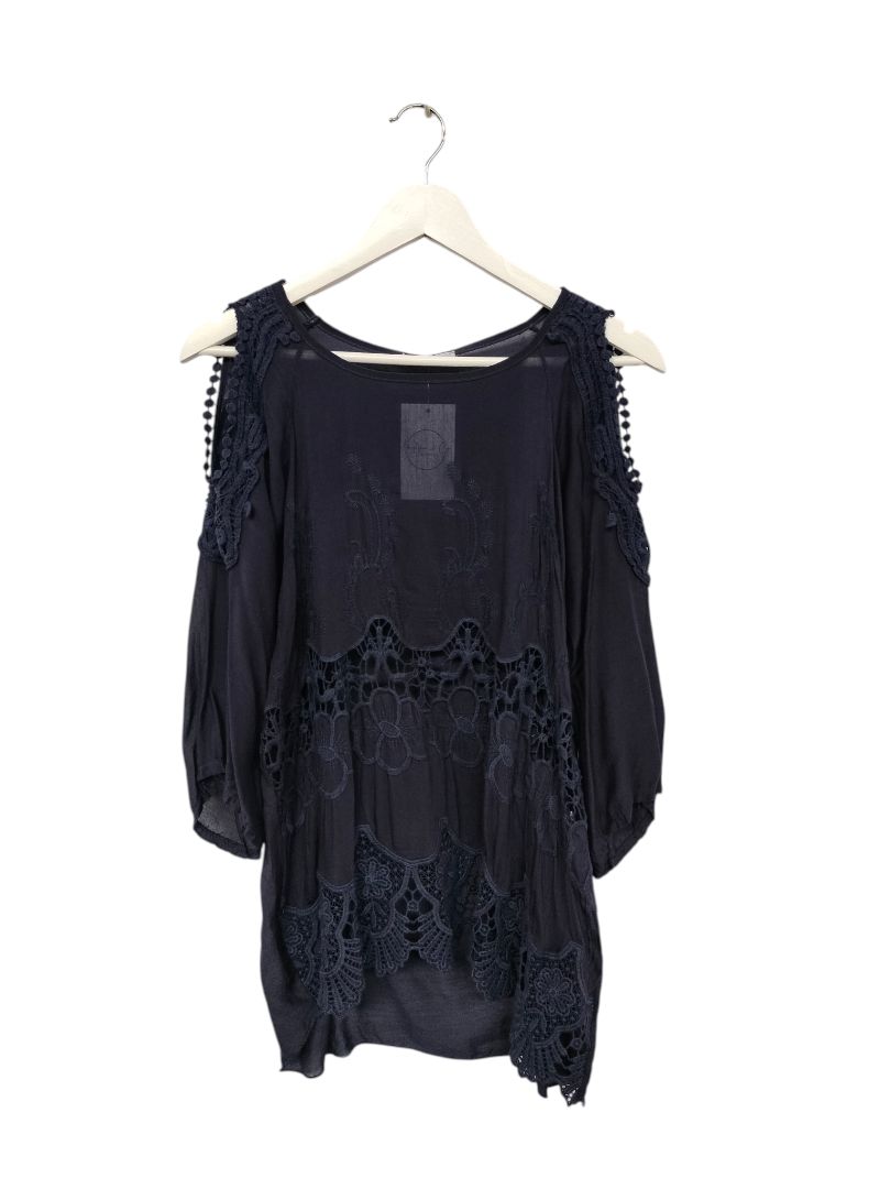 Made in Italy | Blue Top | Size Unknown