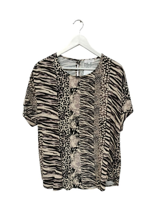 Ella J | Animal Print Top | Size 10