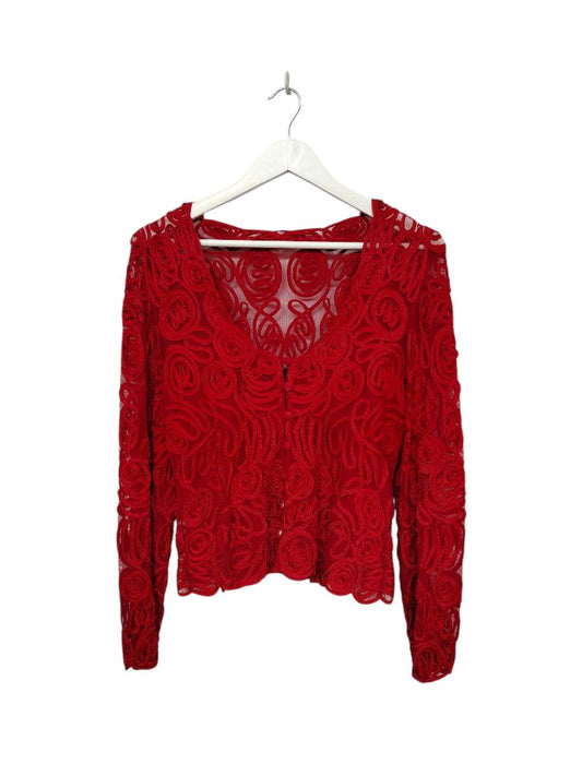 Marilyn Seyb | Red Top | Size 14