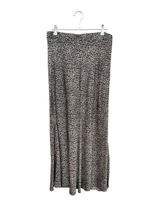 Whistle | Black/Beige Skirt | Size 14