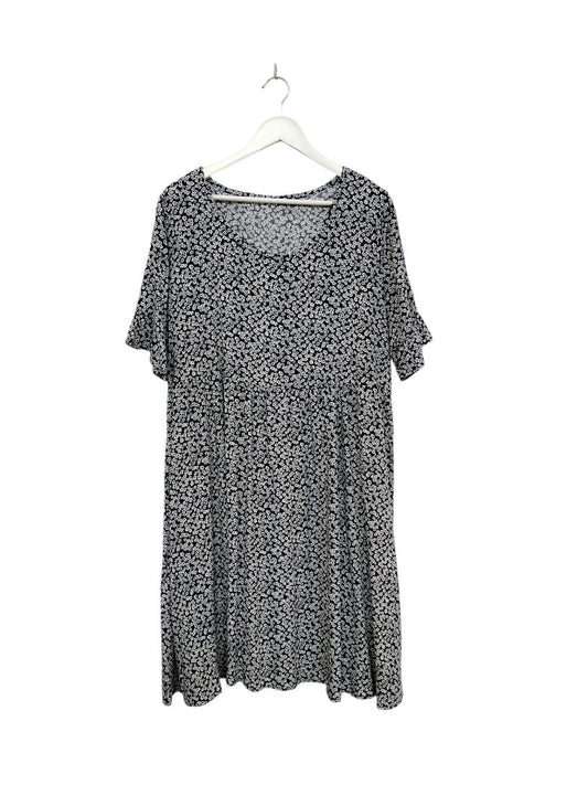 Unknown | Blue Ditsy Dress | Size Unknown