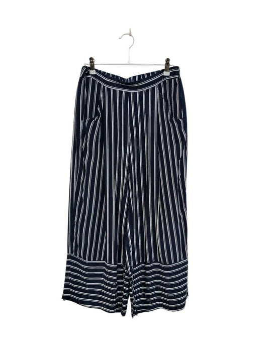 Threadz | Navy/White Stripe Pants | Size XS