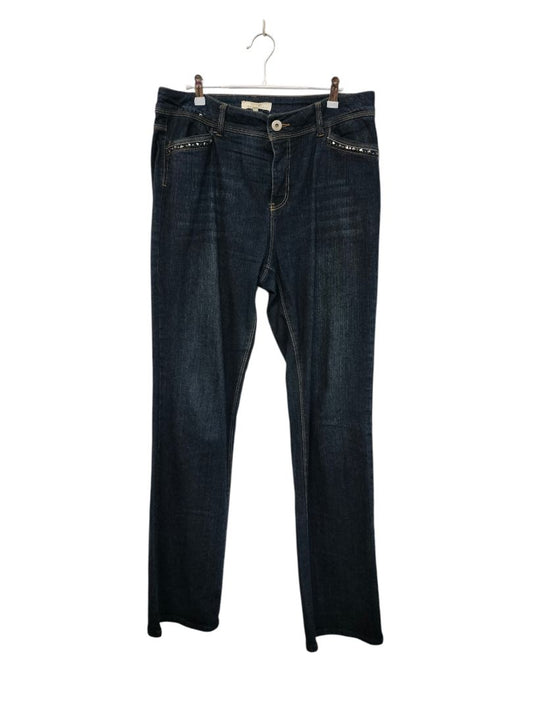 Denim Republic | Dark Denim with studs Jeans | Size 14