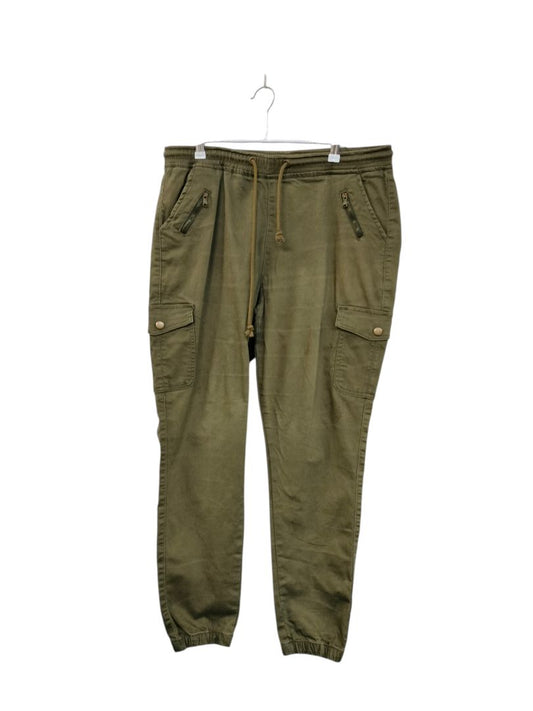 Wakee | Army Green Jeans | Size 16