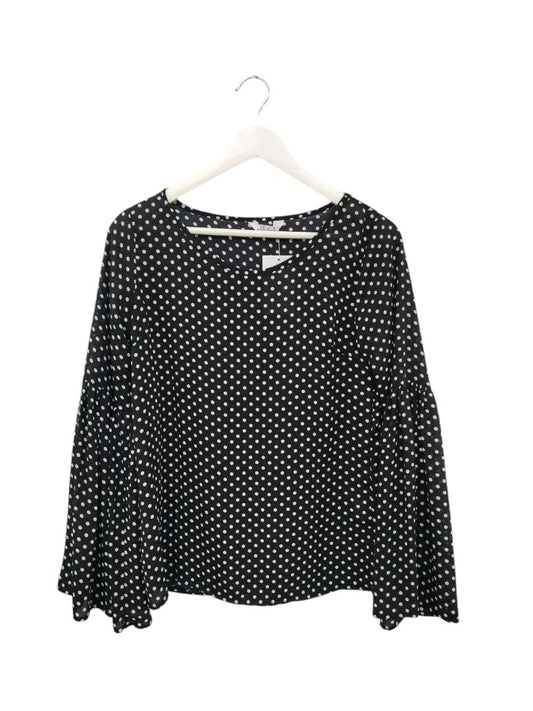 White Chalk | Polka Dot Top | Size 8