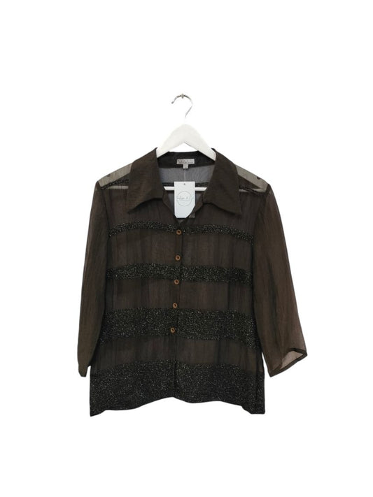Vamp | Brown Top | Size 10