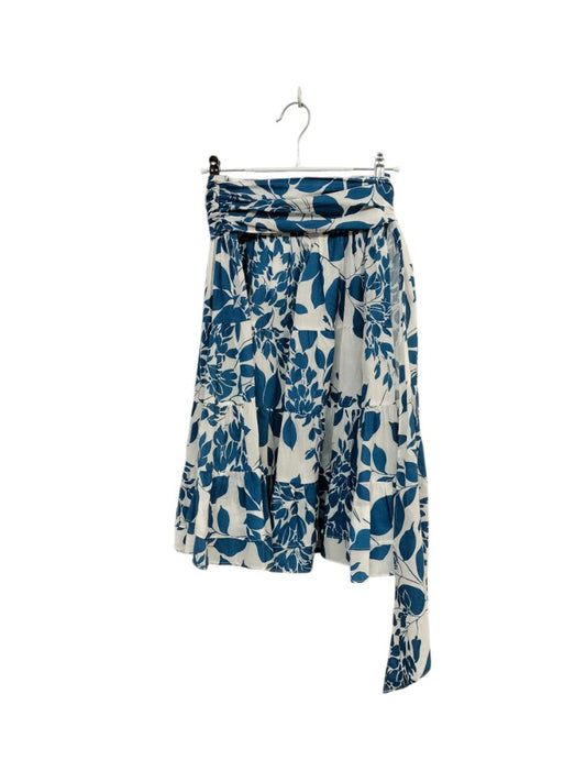 Scarlet Fever | Blue/White Skirt | Size 8