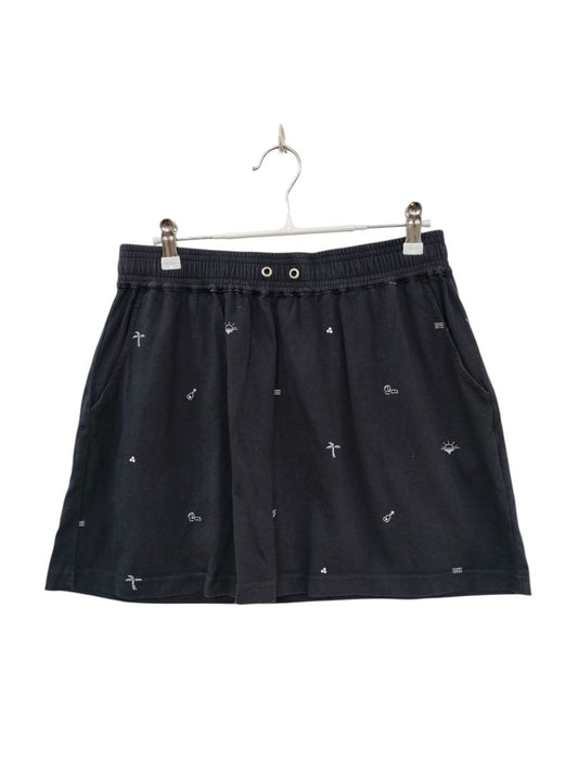 Huffer | Navy with pattern Skirt | Size 12