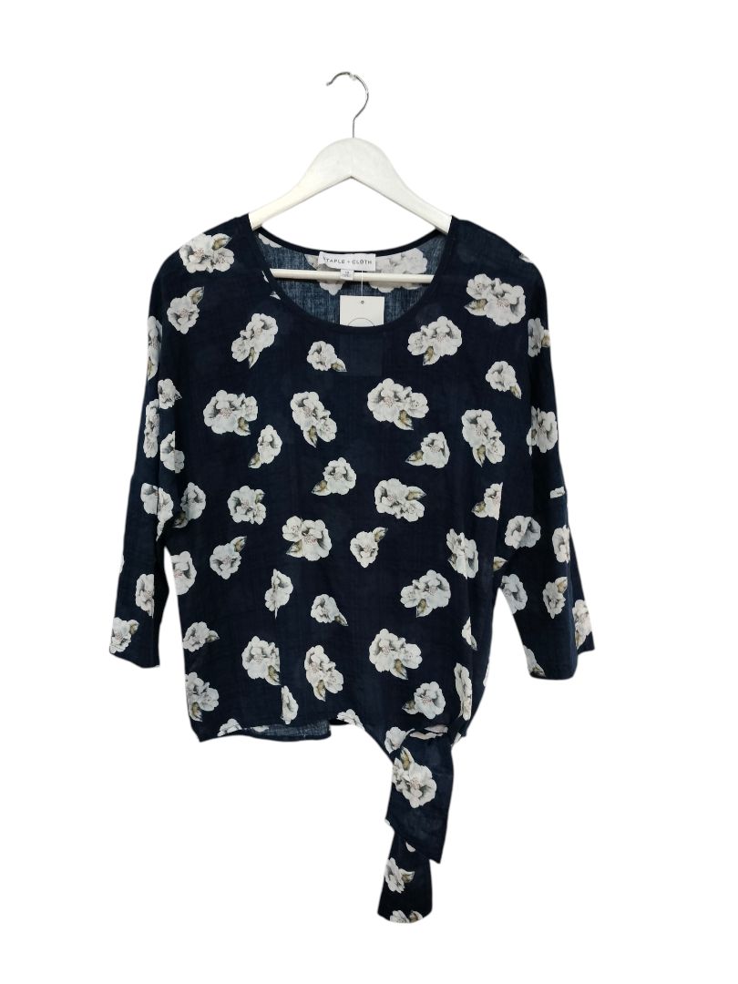 Staple + Cloth | Floral Top | Size 10