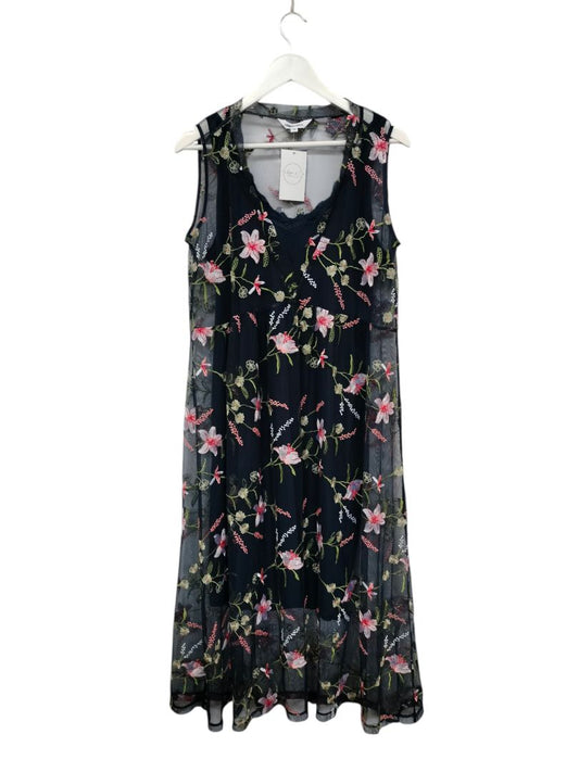 Loobies Story | navy with floral Dress | Size 14