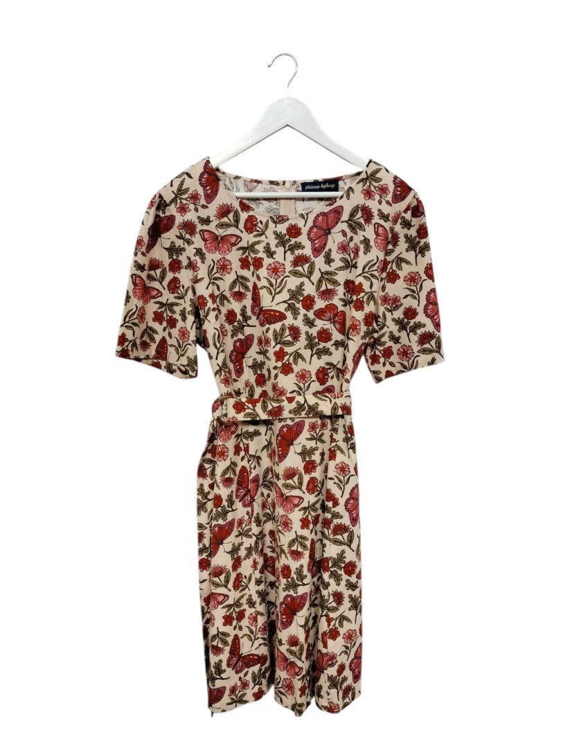 Princess Highway | Cream with butterflies Dress | Size 16
